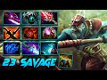 T1.23savage Phantom Lancer - Dota 2 Pro Gameplay [Watch & Learn]