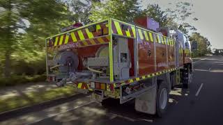 Operating NSW RFS Category One Fire Tanker with Automatic Transmission
