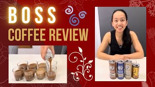 Suntory Boss Coffee 🇯🇵 Cans #review #coffeetime