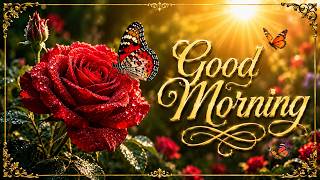Butterflies and Beautiful Flowers 🌸 A Magical Good Morning Greeting screenshot 1