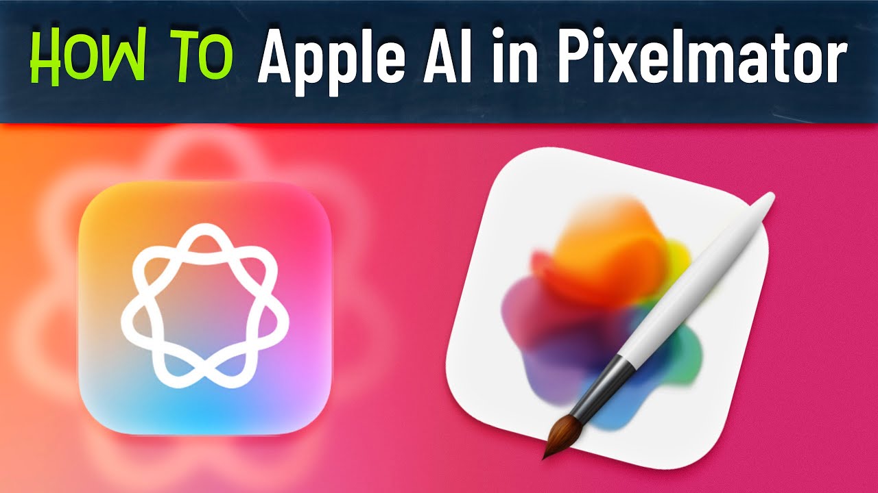 Pixelmator Pro + Apple Intelligence – Instant AI Image & Writing Tools!