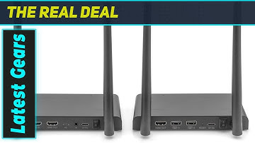 DIGITUS Wireless HDMI KVM: The Amazing 4K UHD Extender!