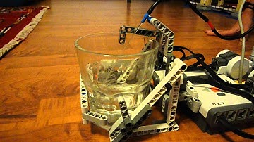 Lego NXT water dispenser
