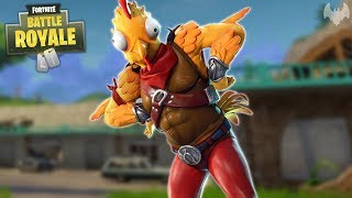 A Chicken on the Prowl - Fortnite Battle Royale - German - Dhalucard screenshot 2