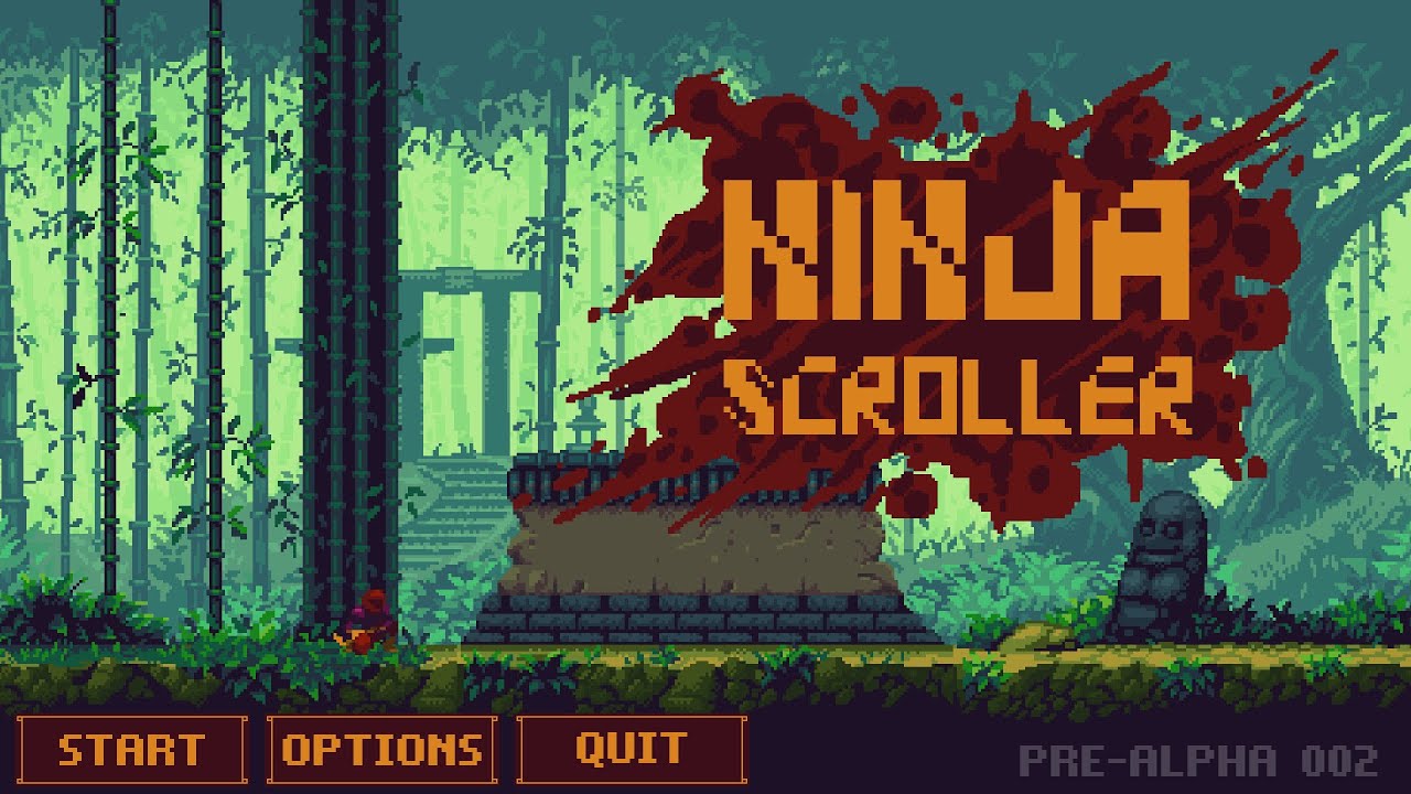 Ninja Scroller by Mars Touch Studio - PRE-ALPHA 02 - Devlog 014-01