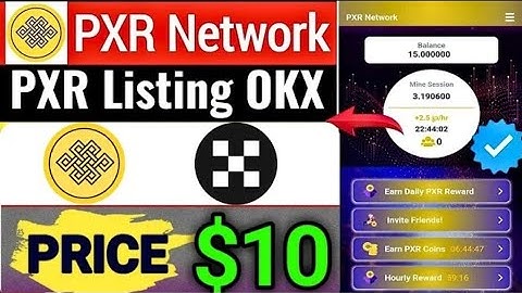 PXR Listing OKX News Today | pxr network contract address Update, PXR Mining New Update