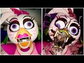 What happens if Gregory attacks Chica vs Broken Chica - FNAF Security Breach