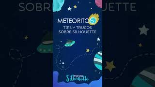 Meteoritos Silhouette - Trazar imágenes para cortar a capas Meteoritos Silhouette - Trazar imágenes para cortar a capas