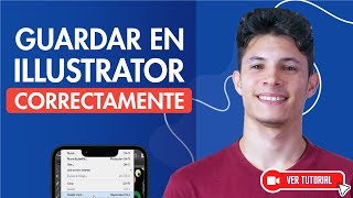 Cómo GUARDAR tus ARCHIVOS en ILLUSTRATOR Correctamente | 🏙️ Evita que se Pixelen 💻 screenshot 5