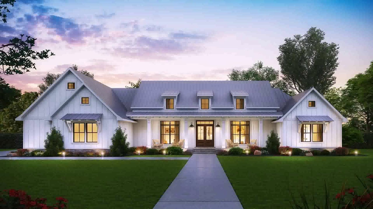 Modern Ranch Style Homes - YouTube