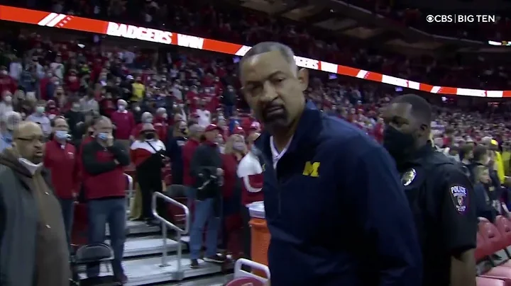 Juwan Howard Punches Wisconsin Coach at the End of...