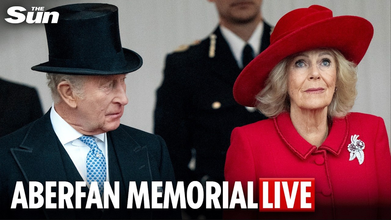 LIVE: King Charles and Queen Camilla join survivors to mark 60th anniversary of Aberfan disaster