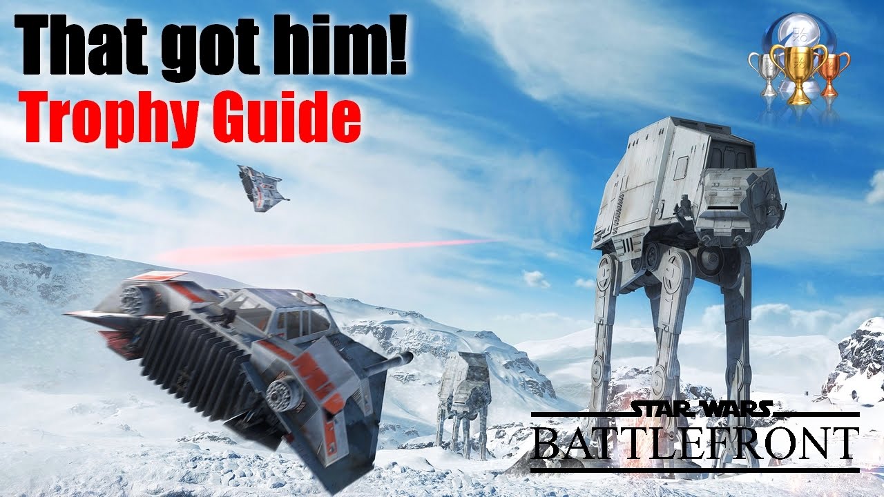 Star Wars: Battlefront Trophy Guide Road Map