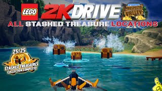 LEGO 2K DRIVE: Prospecto Valley (All Stashed Treasure Locations) - HTG