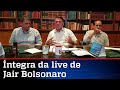 Bolsonaro detona Luciano Huck, rebate Doria, comenta sobre a “farsa do leite condensado” e manda recado