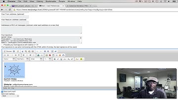 How to add email signatures using Horde