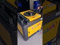 Machine bends 40mm thick round saria #fast #heavy #machine