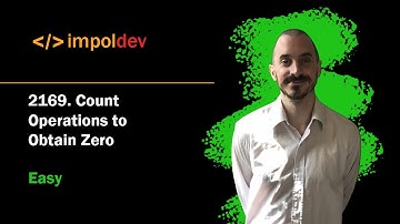 Count Operations to Obtain Zero | LeetCode 2169 - Python