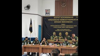 Rapat Koordinasi Ormas Brigez Indonesia - 2020