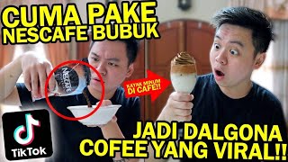 At home, it feels like being in a cafe! DALGONA COFFEE is going viral on TikTok! *amazed*