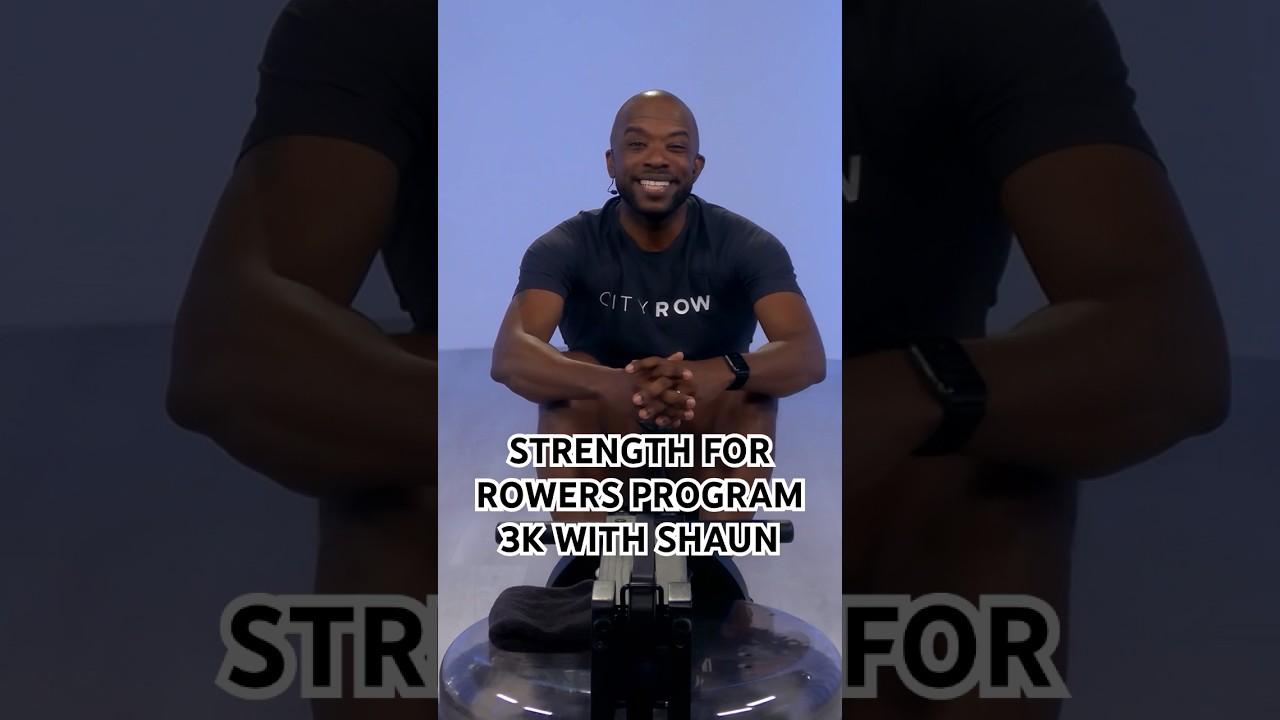 Strength for Rowers by CityRow - weekly 3K with Shaun! 