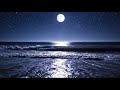 Dark Night Ocean Waves 🌑 Calm Sea Sounds for Deep Sleep (No Music)