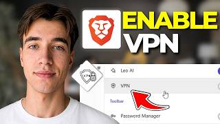 How To Enable And Disable VPN Button In Brave Browser (Tutorial 2026) screenshot 4