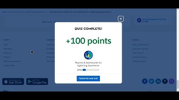 Salesforce Trailhead - Introduction to Reports and Dashboards in Lightning Experience | 100 points 🤩