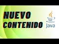 NUEVO CONTENIDO EN EL CANAL | NUEVOS PROYECTOS #java