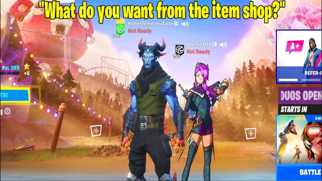 I Sent The Sweetest Kid The Fortnite Item Shop