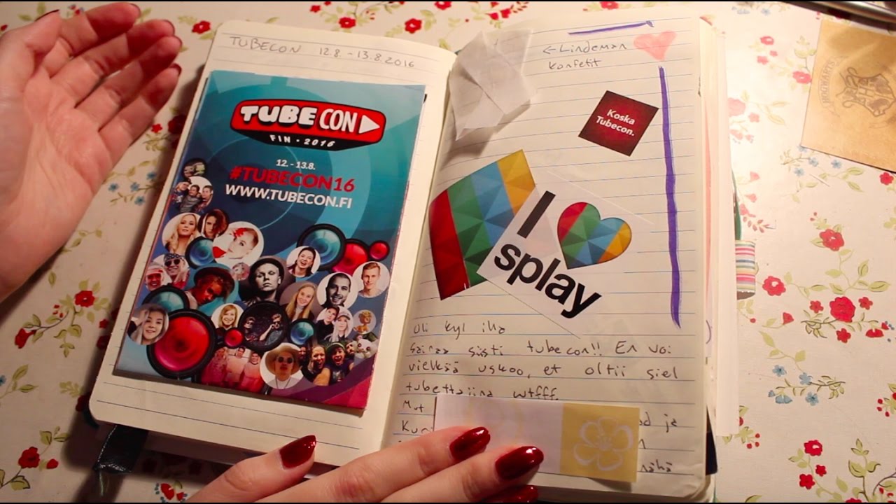 Mitä mun journal sisältää?