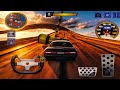 🔥 IMPOSSIBLE Sky Ramp Police Car Stunt Challenge! Extreme Mega Jump Racing 😱🚗💥@Kinggamesplayz