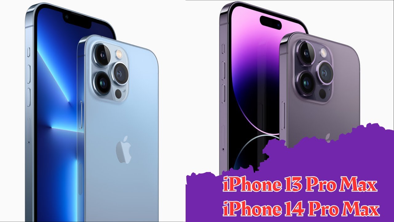 iPhone 14 Pro Max လား? iPhone 13 Pro Max လား? : iPhone 13 Pro Max Vs iPhone 14 Pro Max Comparison