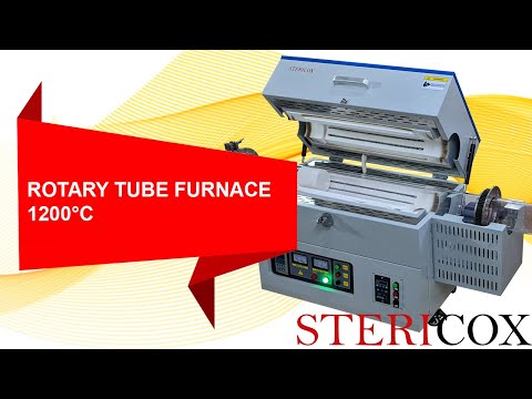 1200°C Rotary Tube Furnace
