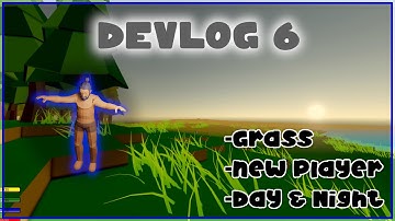 Adding GRASS and DAY & NIGHT To my Survival Game! | Unity Game Devlog #6 | N0n3Xx