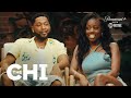 Jacob Latimore &amp; Birgundi Baker React To Emmett &amp; Kiesha's Love Story ❤️ The Chi | Paramount+