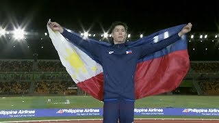 EJ Obiena wins first SEA Games gold medal | 2019 SEA Games