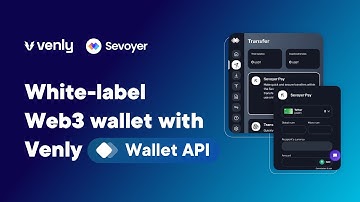 Walking through Sevoyers UI that built on top of Venly Wallet API