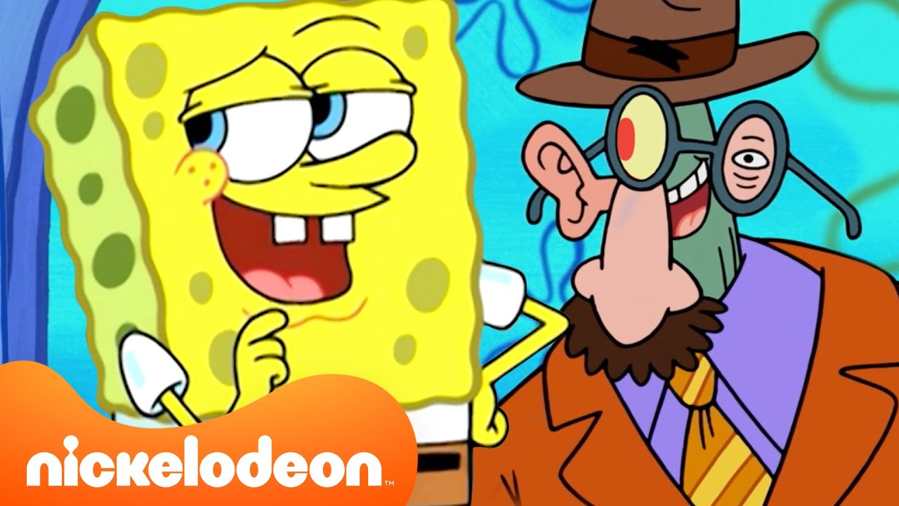 Plankton's Best (and Worst) Disguises 🥸 | SpongeBob SquarePants | Nickelodeon UK