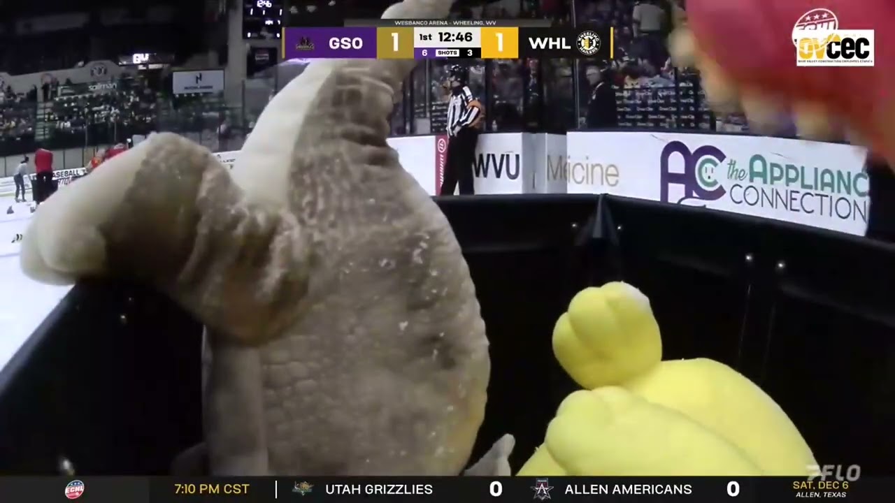 Highlights - 12/06/25 Wheeling Nailers VS Greensboro Gargoyles - Wizards & Wands: Spells in the Snow