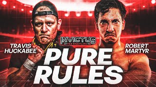 Robert Martyr vs Travis Huckabee | Invictus Pro Wrestling | Pure Rules Match