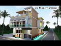 3      28x47 house design 3d  3 bedroom ghar ka design  3d modern design