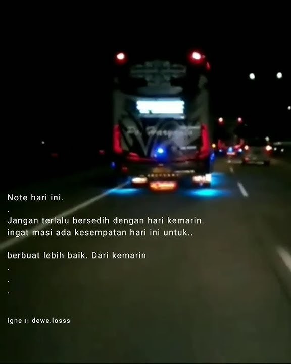 Story wa kata kata bus PO HARYANTO ||Story'wa bus keren 30detik||