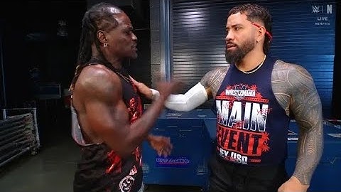 R Truth Funny Segment With Jay USO - WWE Smackdown 2/7/2025
