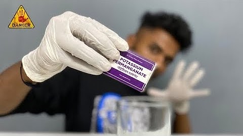 3 Easy Science Experiments With Potassium Permanganate - Kmno4