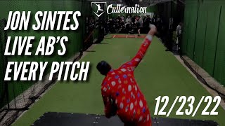 Jon Sintes Every Pitch Over-the-Shoulder Live At-Bats: 12/23/22