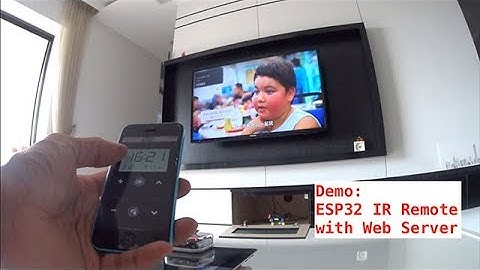 ESP32 ir remote demo