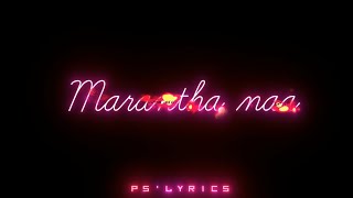 unna mattum tha na nanachirupa song lyrics | black screen | album 💔whatsapp status