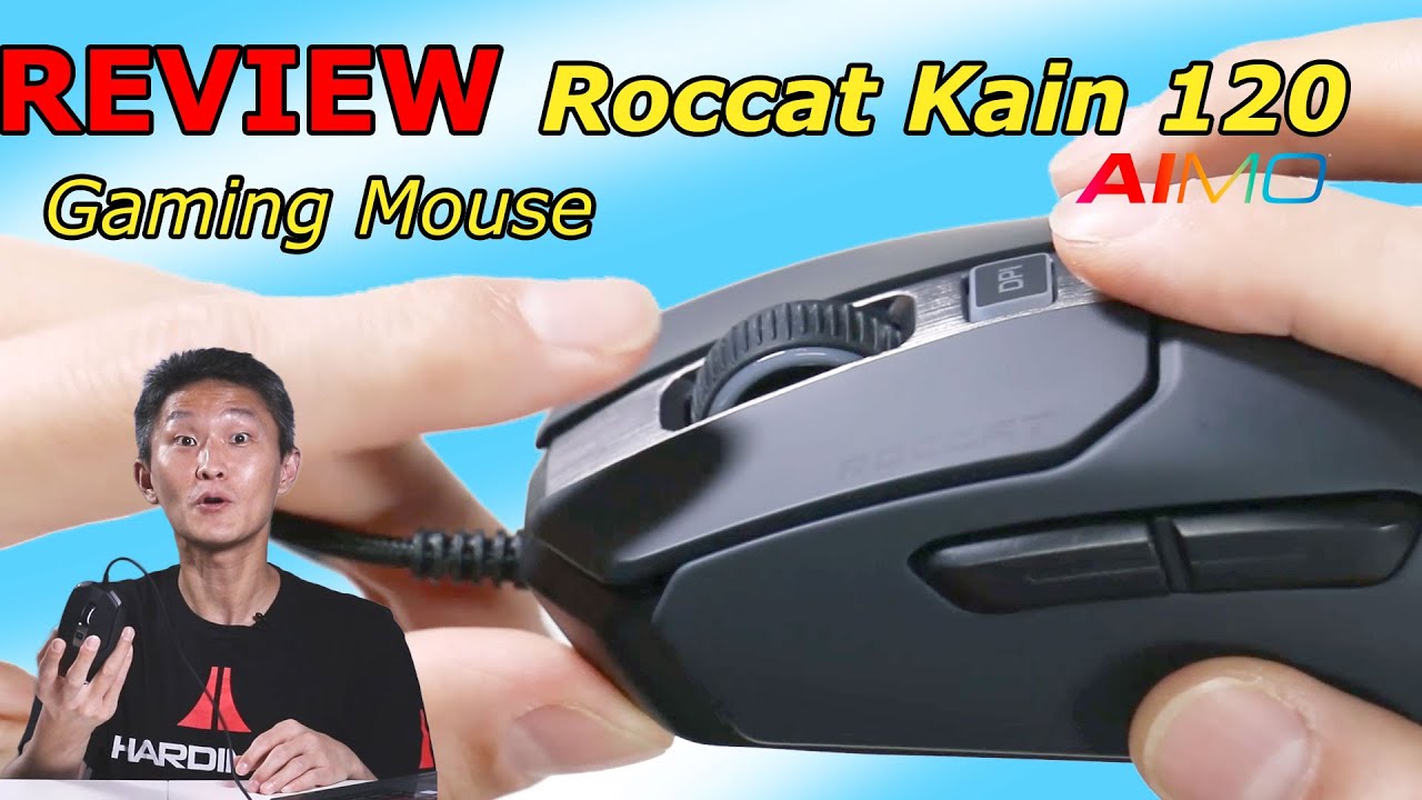 Review Roccat Kain 1 Aimo Gaming Mouse Swarm Tutorial Youtube