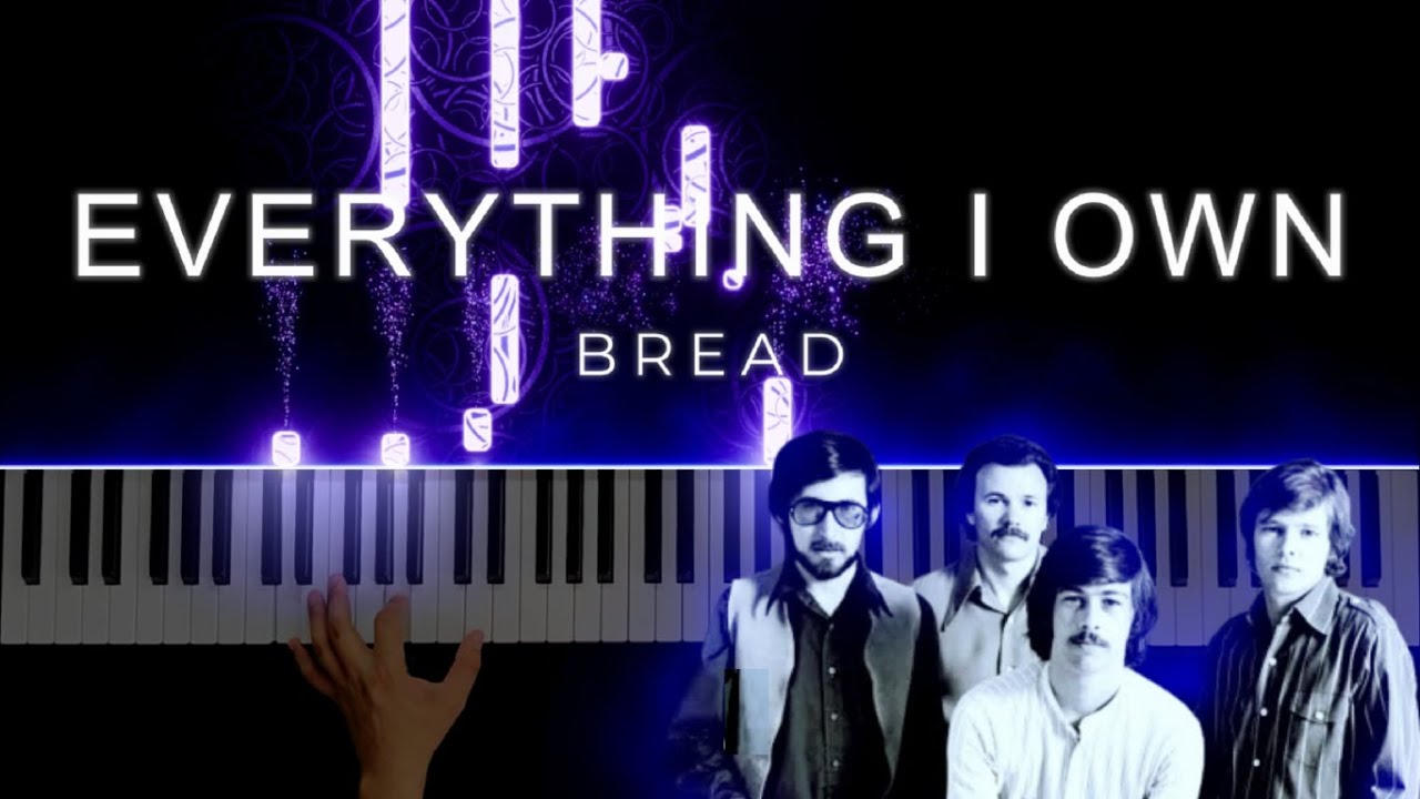 Everything I Own - Bread | Piano Instrumental with free Music SHEET